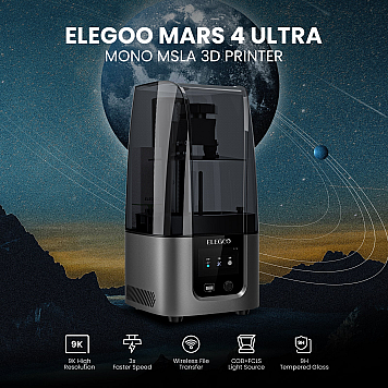3D принтер Elegoo Mars 4 Ultra 9K-1