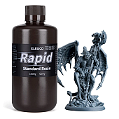 Фотополимерная смола Elegoo Rapid Standard Resin Grey (Серая) 1кг