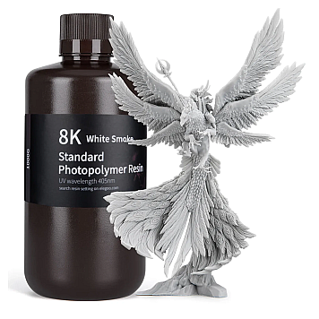 Фотополимерная смола Elegoo Standard Resin 8K Smoky White (Белая дымчатая) 1кг