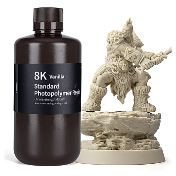 Фотополимерная смола Elegoo Standard Resin 8K Vanilla (Ванильная) 1кг