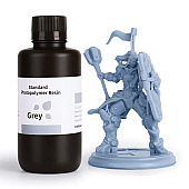 Фотополимерная смола Elegoo Standard Resin Grey (Серая) 1кг