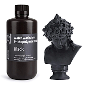 Фотополимерная смола Elegoo Water Washable Resin смывается водой Black (Черная)1кг