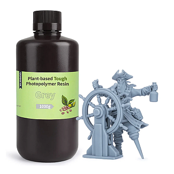 Фотополимерная смола Elegoo Plant-Based Resin Grey Серая 1 кг