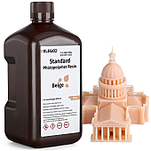 Фотополимерная смола Elegoo Standard Resin Beige (Бежевая) 2 кг