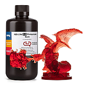 Фотополимерная смола Elegoo ABS-like 3.0 Red (Прозрачная красная) 1 кг