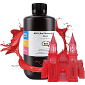 Фотополимерная смола Elegoo ABS-like Clear Red (Прозрачная красная) 1 кг