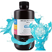 Фотополимерная смола Elegoo ABS-like Clear Blue (Прозрачная синяя) 1 кг