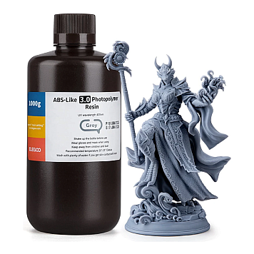 Фотополимерная смола Elegoo ABS-like 3.0 Grey (Серая) 1 кг