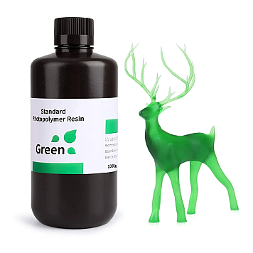 Фотополимерная смола Elegoo Standard Resin Green (Зеленая) 1 кг