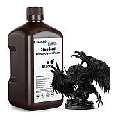 Фотополимерная смола Elegoo Standard Resin Black (Черная) 2 кг