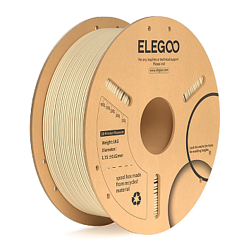 Пластик Elegoo PLA Plus Filament Бежевый Ø1,75 мм Вес: 1 кг