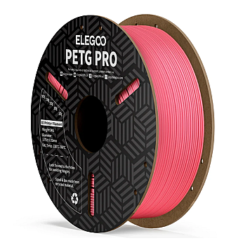 Пластик Elegoo PET-G PRO Filament Розовый Ø1,75мм Вес: 1кг