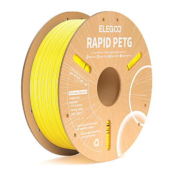 Пластик Elegoo PET-G Rapid Filament Желтый Ø1,75мм Вес: 1 кг