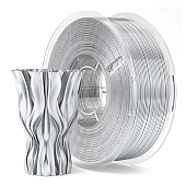 Пластик Elegoo PLA Silk Filament Серебристый Ø1,75 мм Вес: 1 кг