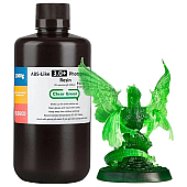 Фотополимерная смола Elegoo ABS-like 3.0 Plus Clear Green (Прозрачная зеленая) 1 кг