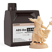Фотополимерная смола Elegoo ABS-like 3.0 Pro Beige (Бежевая) 2 кг
