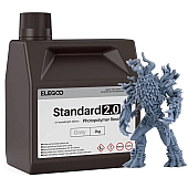 Фотополимерная смола Elegoo Standard 2.0 Resin Grey (Серая) 2 кг