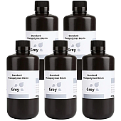 Фотополимерная смола Elegoo Standard Resin Grey (Серая) 5 кг