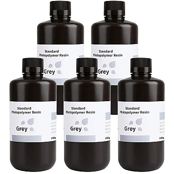 Фотополимерная смола Elegoo Standard Resin Grey (Серая) 5 кг