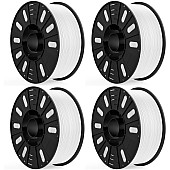 Пластик Elegoo PLA Plus Filament Белый Ø1,75мм Вес: 4 x 3 кг