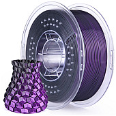 Пластик Elegoo PLA Silk Filament Черно-фиолетовый, шелковый блеск Ø1,75мм Вес: 1 кг