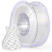 Пластик Elegoo PLA Silk Filament Белый, шелковый блеск Ø1,75мм Вес: 1 кг