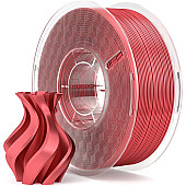 Пластик Elegoo PLA Silk Filament Красный, шелковый блеск Ø1,75мм Вес: 1 кг