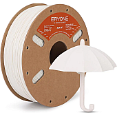 Пластик Eryone ASA-GF Fiber glass white Белый Ø1,75мм Вес: 1 кг