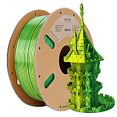 Пластик Eryone PLA Silk Dual Yellow&Green Желтый/Зеленый Ø1,75мм Вес: 1 кг