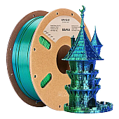 Пластик Eryone PLA Silk Dual Blue&Green Синий/Зеленый Ø1,75мм Вес: 1 кг