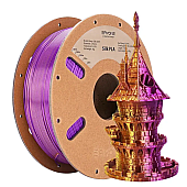 Пластик Eryone PLA Silk Dual Gold&Purple Золотой/Фиолетовый Ø1,75мм Вес: 1 кг