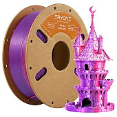 Пластик Eryone PLA Silk Dual Orange Red&Purple Красно-оранжевый/Фиолетовый Ø1,75мм Вес: 1 кг