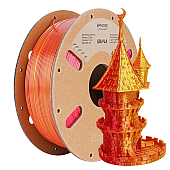 Пластик Eryone PLA Silk Dual Red&Gold Красный/Золотой Ø1,75мм Вес: 1 кг