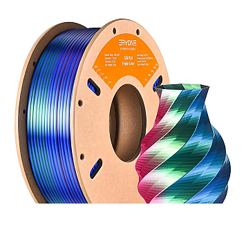Пластик Eryone PLA Silk Triple-color Red&Blue&Green Красный/Синий/Зеленый Ø1,75мм Вес: 1 кг