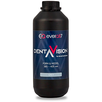 Фотополимерная смола DentaVision Grey, Серая, 1 кг