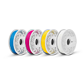 Пластик FIBERLOGY Easy PLA CMYK (Голубой, Пурпурный, Желтый, Белый) Ø1,75 мм Вес: 4×500 г