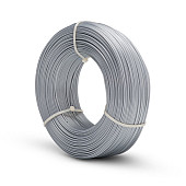 Пластик FIBERLOGY Easy PETG Refill Серебряный (без катушки) Ø1,75 мм, Вес: 0,85 кг