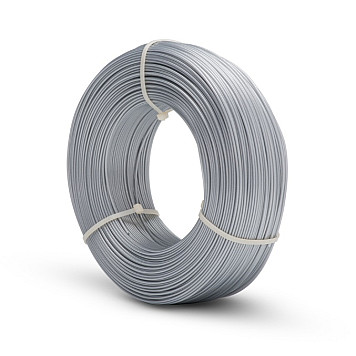 Пластик FIBERLOGY Easy PETG Refill Серебряный (без катушки) Ø1,75 мм, Вес: 0,85 кг