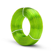 Пластик FIBERLOGY Easy PETG Refill Светло-зелёный (прозрачный) без катушки Ø1,75 мм, Вес: 0,85 кг