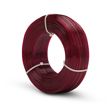 Пластик FIBERLOGY Easy PETG Refill Бордовый (прозрачный) без катушки Ø1,75 мм, Вес: 0,85 кг