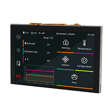 Сенсорный дисплей FYSETC HDMI5 – 5-дюймовый дисплей HDMI/DSI для 3D-принтеров и Raspberry Pi