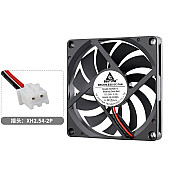 Вентилятор GDSTIME GDA8010 для 3D принтера и ЧПУ, безщеточный 24V