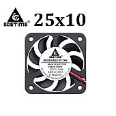 Вентилятор (кулер) 25*10 24В/12В GDA2510, Dual Ball, GDSTime для 3D принтера