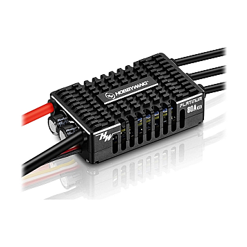 Регулятор хода HOBBYWING PLATINUM V5 80A 3-8S для авиамоделей