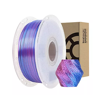 Пластик INSLOGIC PLA Silk Fuchsia/Blue Фуксия/Синий Ø1,75мм Вес: 1 кг