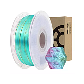 Пластик INSLOGIC PLA Silk Fantasy Cyber Синий/Фиолетовый/Желтый Ø1,75мм Вес: 1 кг