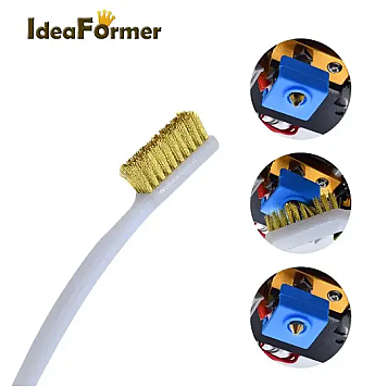 Щетка металлическая IdeaFormer для очистки сопла и нагревательного блока