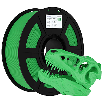 Пластик JAMG HE Hi-Speed PLA+ Grass green Травяной зеленый Ø1,75мм Вес: 1 кг