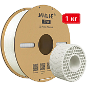 Пластик JAMG HE TPU-95A White Белый Ø1,75мм Вес: 1 кг