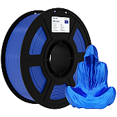 Пластик JAMG HE PLA Silk Blue Синий Ø1,75мм Вес: 1 кг